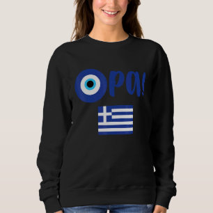 Grekland Stolthet Opa Grekisk Flagga Hellas Grekla T Shirt
