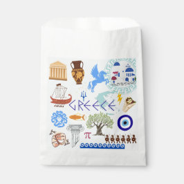 Grekland Symbols Travel Älskare