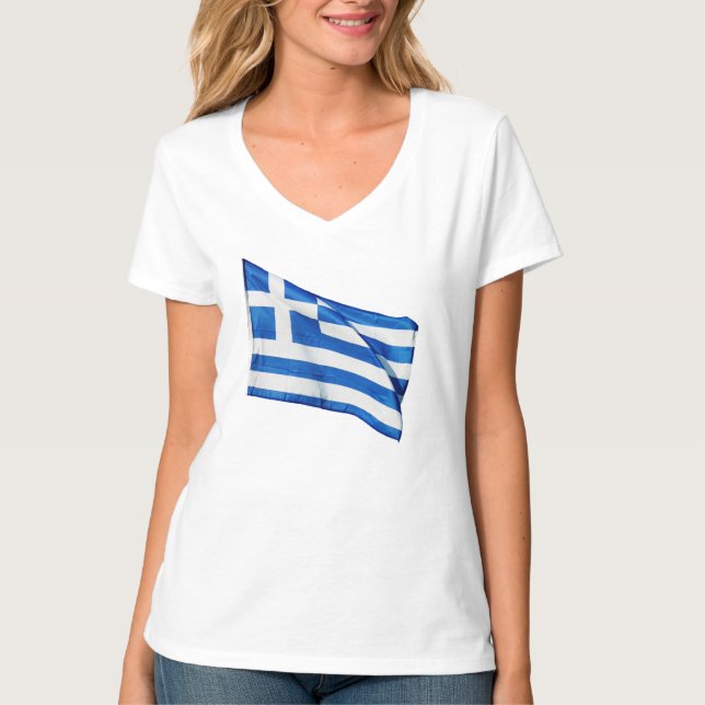 Grekland T Shirt (Framsida)