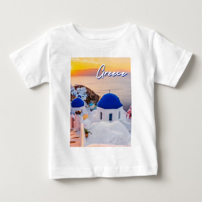 Grekland T Shirt (Framsida)