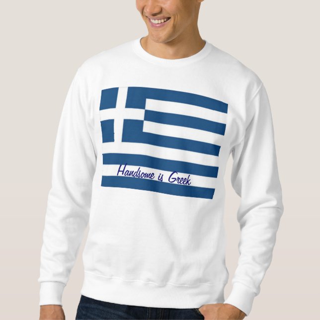 Grekland t-shirts sweatshirt (Framsida)
