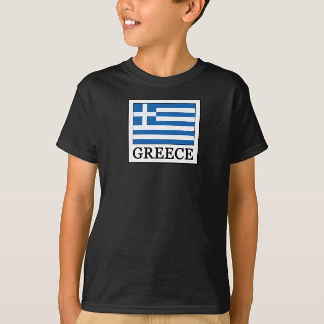 Grekland Tee Shirt (Framsida)