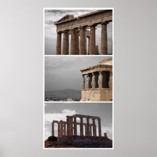 Grekland Triple Poster