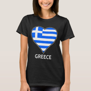 Grekland Turist Resa Souvenir Semesterpresent T Shirt