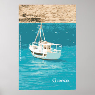 Grekland Vägg Poster