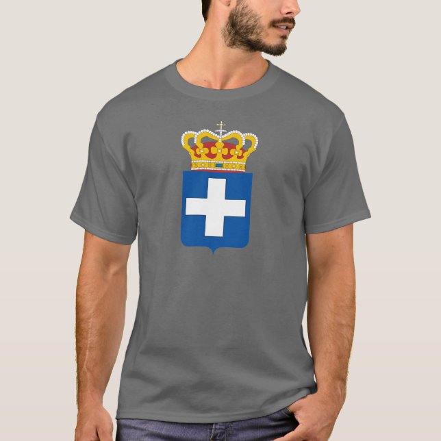 Grekland vapensköld (1863-1924 och 1935-1973) t-shirt (Framsida)