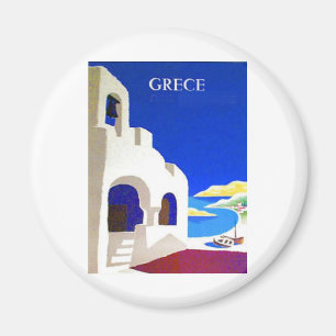 grekland vintage magnet