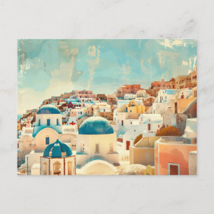 Grekland Vintage resor Vykort