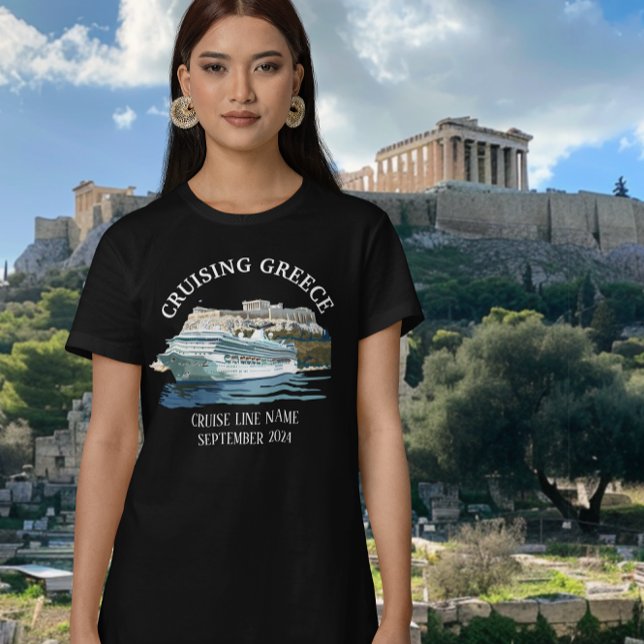 Greklands akropolis Aten Grekiska T Shirt (Skapare uppladdad)