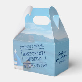 Greklands Anpassningsbar för destinationsbröllop F Presentaskar