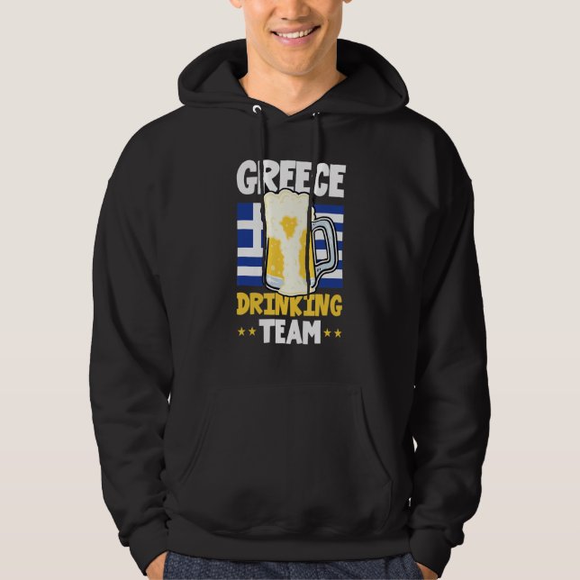 Greklands dricksgrupp hoodie (Framsida)