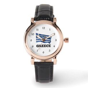 Greklands flagga armbandsur