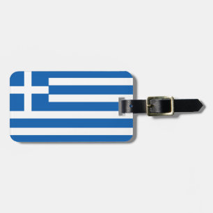 Greklands Flagga Bagagebricka