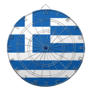 Greklands flagga darttavla