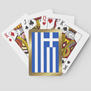 Greklands Flagga-kort Casinokort