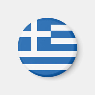 Greklands Flagga Magnet