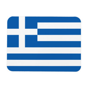 Greklands flagga magnet