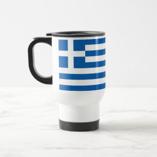 Greklands flagga resemugg