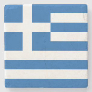 Greklands flagga stenunderlägg