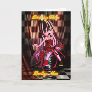 Greklands födelsedag med Moonies Cutie Paj Goth Fa Kort