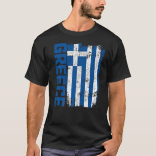 Greklands grekiska Flagga Pride 1 T Shirt