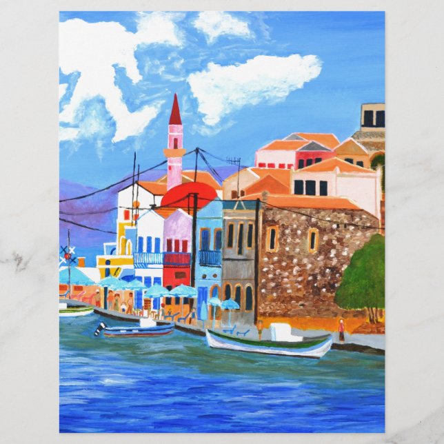 Greklands kust (Framsida)