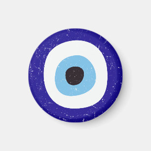 Greklands onda öga slitst design magnet