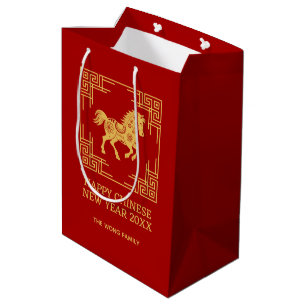 Greklands ornament ram guld häst mönster röd