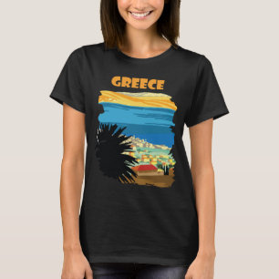 Greklands ösunnefall Scenisk resa T Shirt