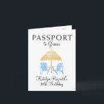 Greklands pass-födelsedag i Resa Inbjudan<br><div class="desc">Roligt 18:e födelsedagsinbjudan! Behöver du en roligt till ge a resa som gåva? Skicka ett pass med all information. Färg i White, Guld och Light Blue. Det här är för ett Grekland, men om du har ett visst program för ställe eller färg, så säg till, så skapar jag det åt...</div>