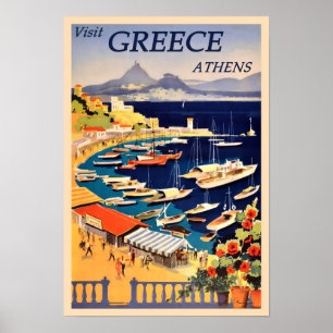 Greklands resebyrå poster