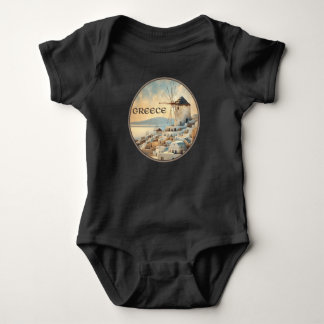 Greklands vindkraftverk i Mykonos T Shirt
