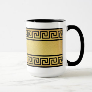 Greknyckel och guld mugg