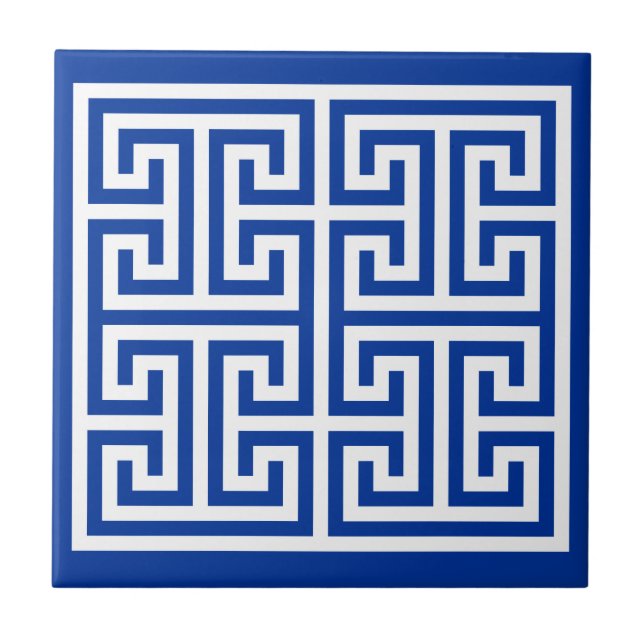 Greknyckeldesign Kakelplatta (Framsidan)