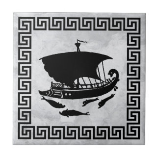 Greknyckeldesign Kakelplatta