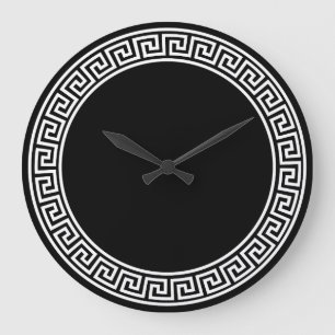 Greknyckeldesign Stor Klocka