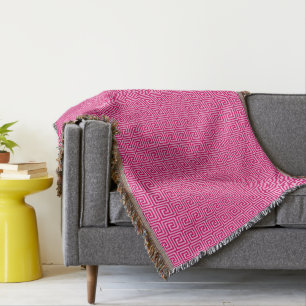 Greknyckeln, fuchsia och tänder - rosor mysfilt