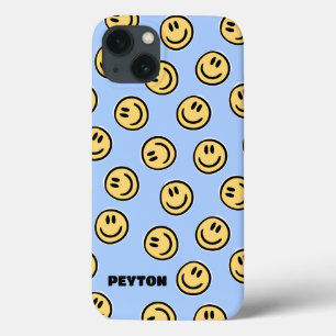 Grely Lycklig Smile Ansikte Preppy-telefonväska