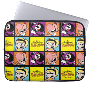 Grem Äventyr av Billy & Mandy Character Art Laptop Fodral
