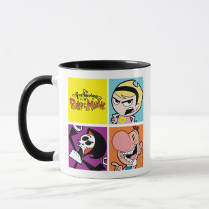 Grem Äventyr av Billy & Mandy Character Art Mugg