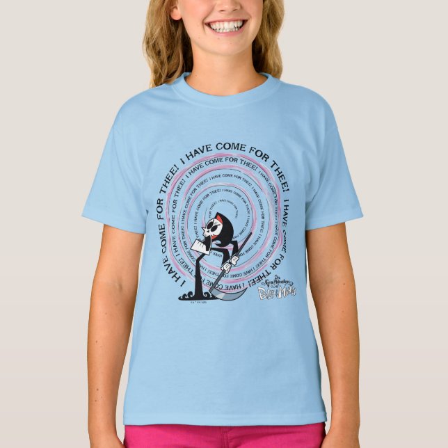 Grem Äventyr av Billy & Mandy - Reaper T Shirt (Framsida)