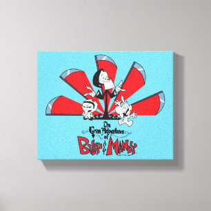 Grem Äventyr av Billy & Mandy Scythes Art Canvastryck
