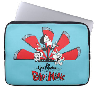 Grem Äventyr av Billy & Mandy Scythes Art Laptop Fodral