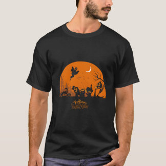 Gremen Äventyr Billy Dy Halloween Silhouet T Shirt