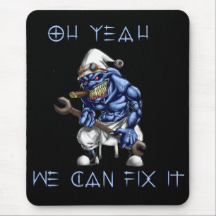 Gremlin Fix it Mousepad Musmatta