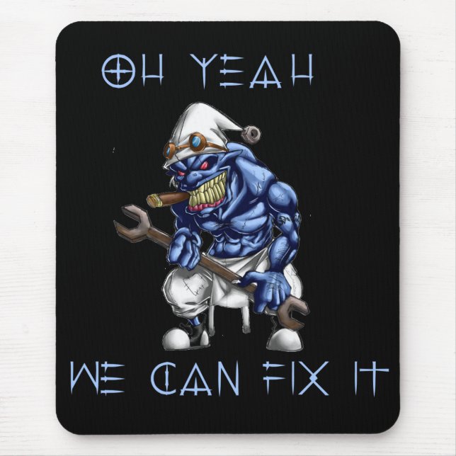 Gremlin Fix it Mousepad Musmatta (Framsidan)
