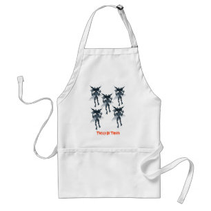 Gremlins Creature Gang Halloween Apron Förkläde