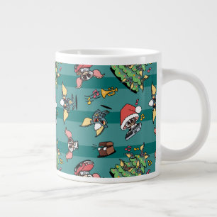 Gremlins Cute Tecknad jul Mönster Jumbo Mugg