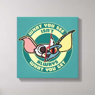 Gremlins Det du ser är inte alltid vad du får Canvastryck