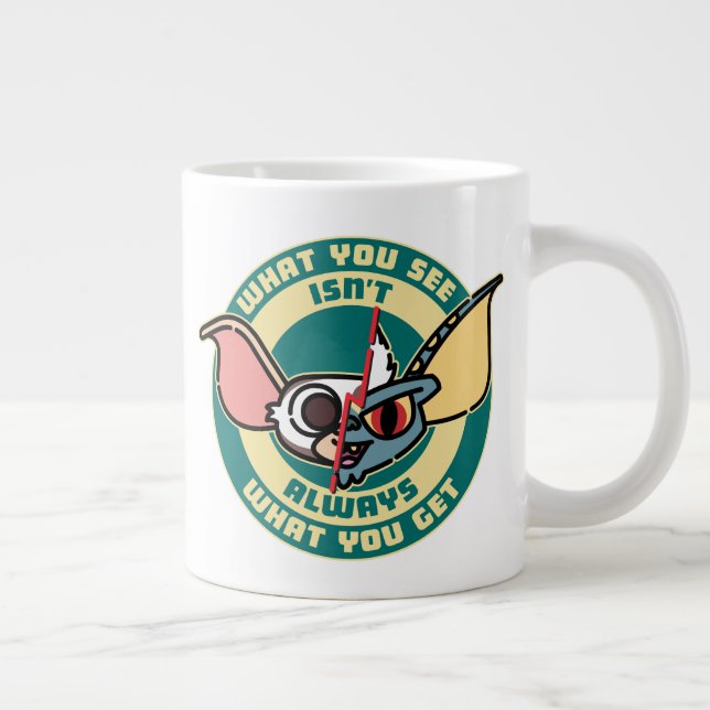 Gremlins | Det du ser är inte alltid vad du får Jumbo Mugg (Höger)